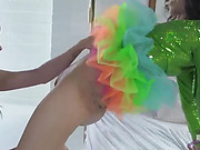 Dirty Mandy licks and screws Bianca