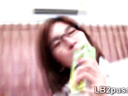 Tranny schoolgirl enjoys a fat cock with her hairy pussy