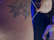 Stunning shemale Daisy Taylor solo masturbation and cumshot