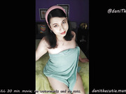 dream tranny sits on you while intimately sucking your dick JOI