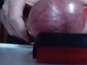 testicle torture with brush