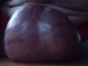 testicles rubbing on table