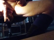 negative chastity pushes my penis glans far inside horny feeling wonde