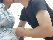 Homemade fuck with ladyboy Benzy and her boyfriend