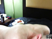 Voluptuous big cock ebony TS momma rides Wilhelm's ass hard