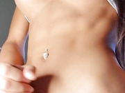 german half-thai transgirl toys her ass and fucks fleshlight