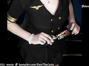 DaniTheCutie is your hot tranny flight attendant and personal whore