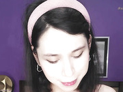 Pretty tranny DaniTheCutie greases herself up in this fun casual JOI