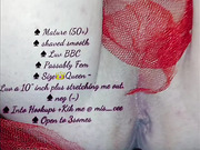 Ts Rose Petal - swollen meaty asspussy