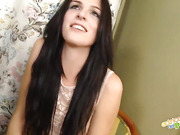 Sweet tgirl with small cock enjoys hardcore anal reaming