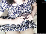 Your doll tgirlfriend Dani gave you a quick footjob