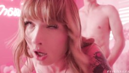 Young stud gives his trans GF hard anal dicking