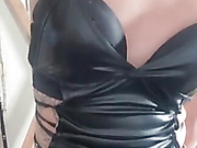 Big cock tranny mistress dominates her sex slave