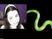 your sexy tgirlfriend DaniTheCutie licks her butt just for you