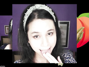 your sexy tgirlfriend DaniTheCutie licks her butt just for you