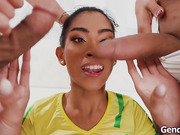 The winners get to anal fuck the loser