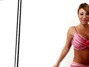 T-Girl Foxxy fucks pornstar Ava Devine