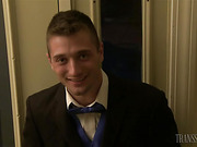 TS Aubrey Kate makes love to her lover after her prom