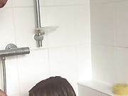 Fit tranny with big cock flip fucks her man