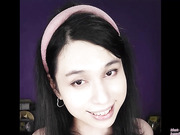 cute tgirl sits on you before showing off her juicy ass to you gfe