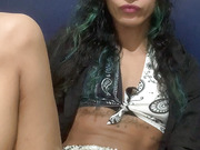 Teen trans Yasmim Mayers Masturbate solo in home