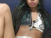 Teen trans Yasmim Mayers Masturbate solo in home