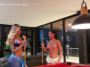 Amazingly beautiful trans babes get horny and fuck