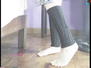 Your pretty doll tgirlfriend DaniTheCutie shows off her soft feet
