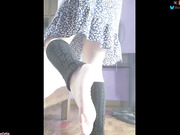 Your pretty doll tgirlfriend DaniTheCutie shows off her soft feet