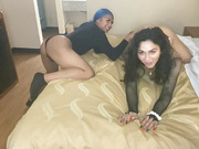 Monse Eva And KatTheRealOne Gets Fucked By BBC
