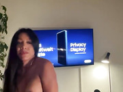 Big Ass Latina fucks and cums on guys face