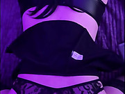Gothic Crossdresser Luna Zaika Gets Pounded By BBC