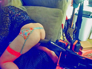 Taking 11 1/2 inches of BBC from my Fuck Machine