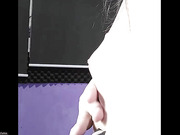 DaniTheCutie encourages you while you spend intimate time with her