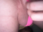 Pink thong