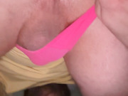 Toy in tight ass