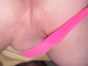 Toy in tight ass