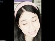 cute tgirl DaniTheCutie gets fucked by a jackhammer dildo thingy