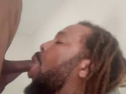 Ebony TsStarr feeding her bitchboy