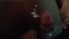 Ebony TS GETS FUCKED RAW