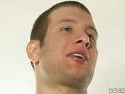 Busty shemale and a female whore shared a cock and facialed