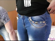 Lusty shemale Deborah Mastronelly gets her juicy ass wrecked