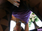 MILF ladyboy looks amazing in this dinner date ass fucking