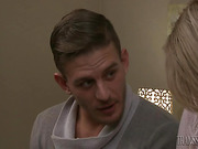 Alexander and Aspen Brooks Kiss and make love passionately