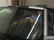 Huge tits blonde shemale Angelina Torres asshole smashed