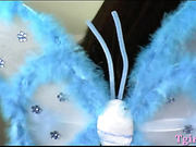 Hot ladyboy gets her asshole rammed hard by handsome partner