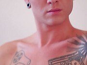 Naughty Danni posing for the artist