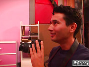 TS Madison Montag teasing and anal fucked by photographer