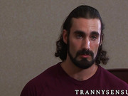 Glorious TS Foxxy banged by a big muscle guy Jaxton Wheeler