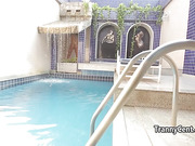 Big ass shemale enjoying good fuck